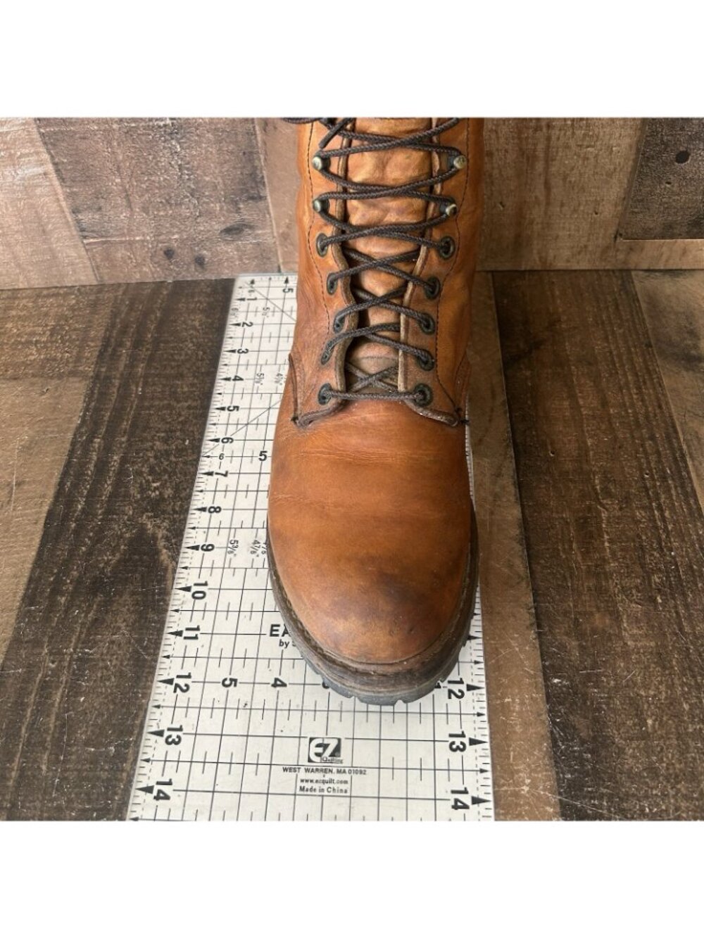 Red Wing 899 Soft Toe Lace Up Work Boots Mens 10 D - Picture 12 of 12